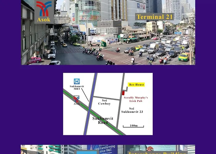Reehouse@soi Cowboy/asoke Bts Гостевой дом 3*